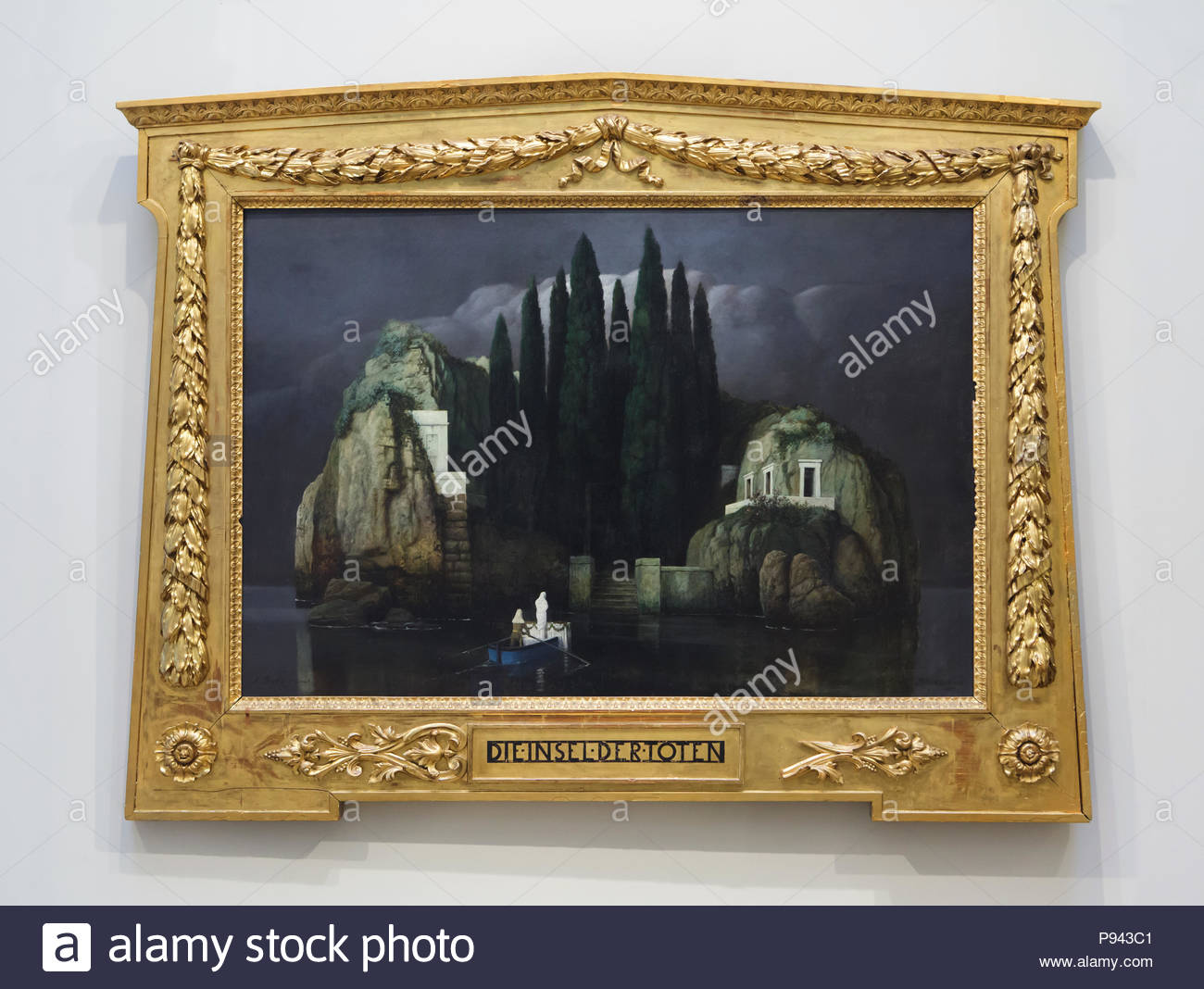 1300x1068 Painting - Island Of The Dead Painting