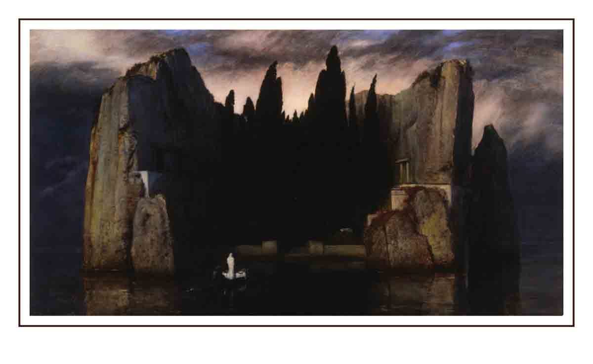 1200x737 Art Styles, Mysticism, Arnold Bocklin, The Island Of The Dead, Die - Island Of The Dead Painting