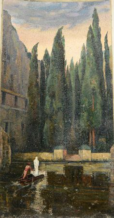 236x449 Isle Of The Dead (Painting) - Isle Of The Dead Painting