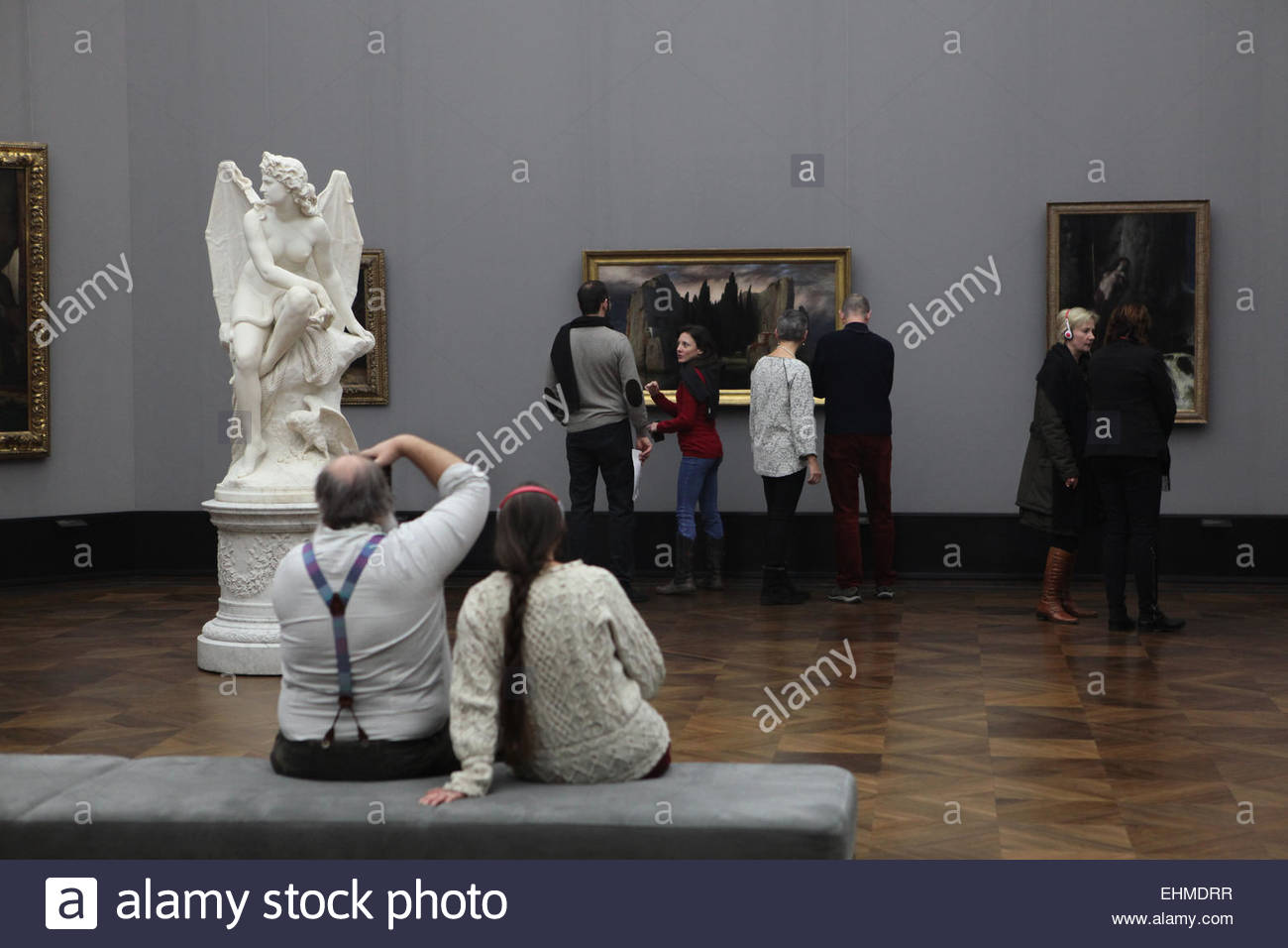 1300x956 Visitors Look - Isle Of The Dead Painting