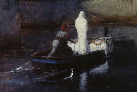 454x305 Welcome Willkommen Bienvenidos - Isle Of The Dead Painting