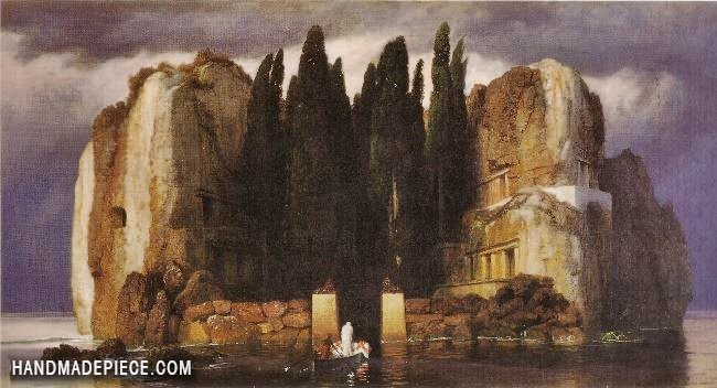 650x352 Arnold Isle Of The Dead(Also Known As Die Toteninsel - Isle Of The Dead Painting