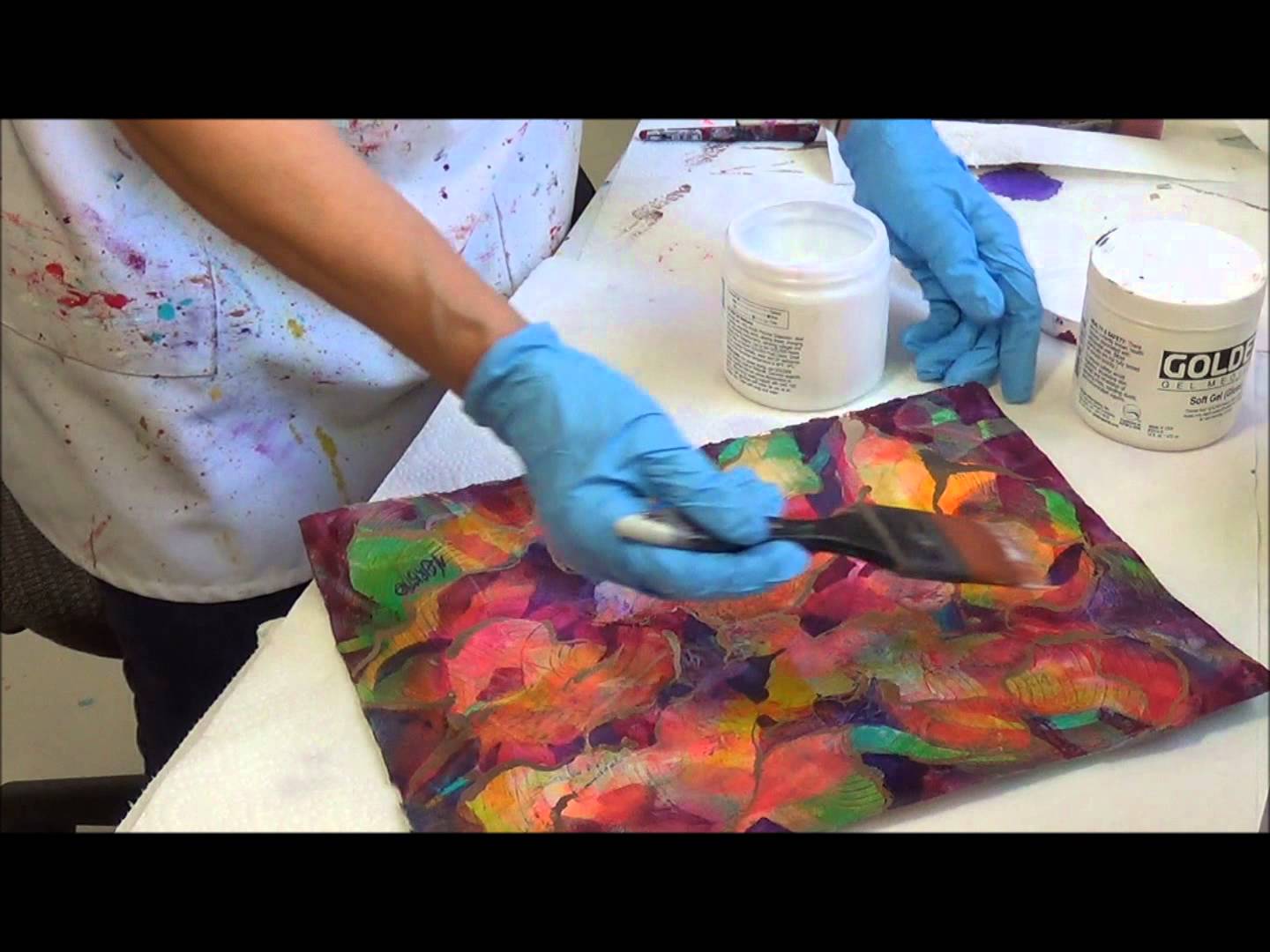 1440x1080 Nancy Christy Moore Demonstrates Isolation Coats - Isolation Coat For Acrylic Painting