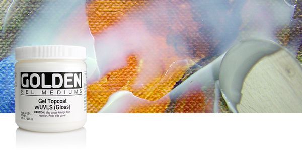 600x300 Gel Topcoat With Uvls - Isolation Coat For Acrylic Painting