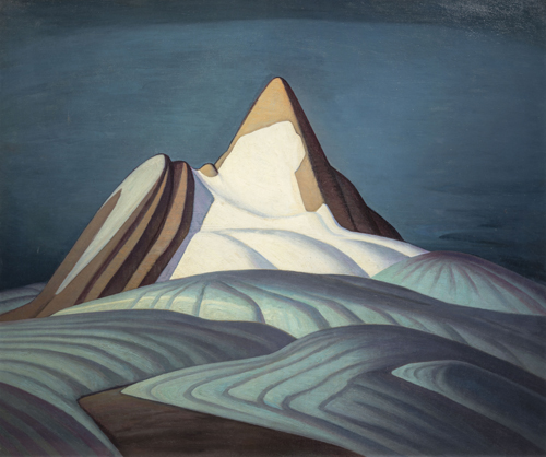 500x418 Isolation Peak By Lawren Harris Group Of Seven - Isolation Painting