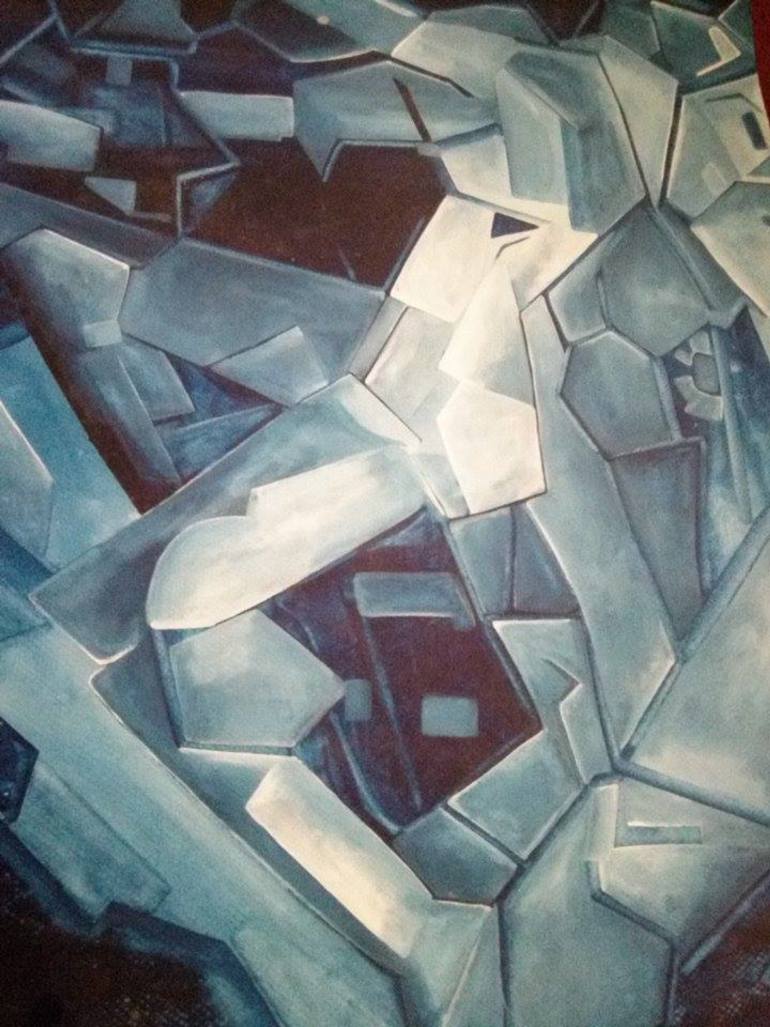 770x1027 Saatchi Art Isolation Painting By Raj Shrestha - Isolation Painting