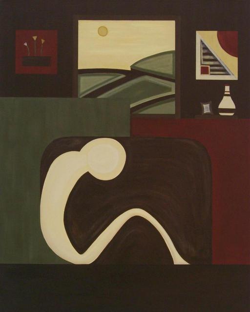 512x640 Sandy Bostelman Artwork Isolation Original Painting Acrylic - Isolation Painting