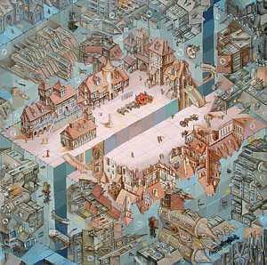 300x298 Isometric Paintings Fine Art America - Isometric Painting