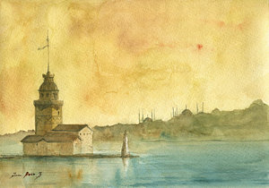 300x210 Istanbul Paintings Fine Art America - Istanbul Painting