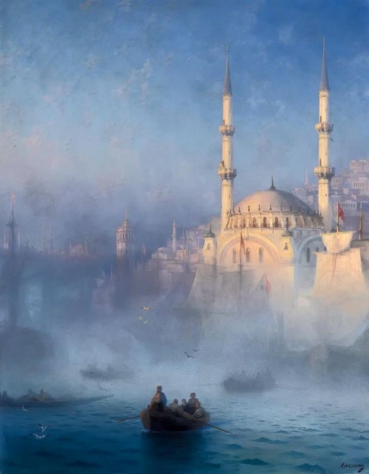 736x944 31 Best Aivazosky Images On Figurative Art, Ocean - Istanbul Painting