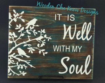 340x270 Life Is A Balance Wood Sign Dandelion Sign By Woodenchaknow - It Is Well With My Soul Canvas Painting