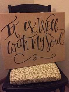 236x314 Mercury Row Well With My Soul Textual Art Home Decor Amp Ideas - It Is Well With My Soul Canvas Painting