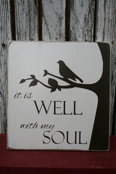 236x354 371 Best Decor ~ Faith ~ It Is Well With My Soul Images - It Is Well With My Soul Canvas Painting