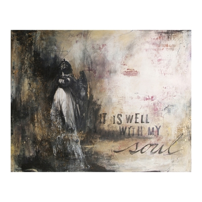 400x400 Artmaison Canada 34 In X 46 In It Is Well With My Soul Canvas Art - It Is Well With My Soul Canvas Painting