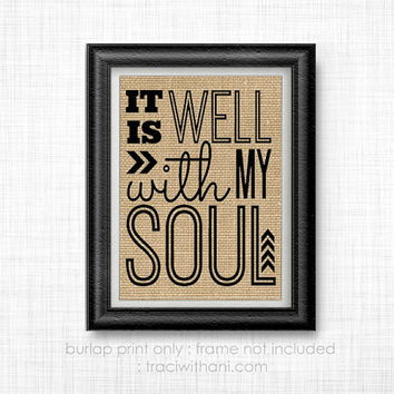 354x354 Best It Is Well With My Soul Art Products On Wanelo - It Is Well With My Soul Canvas Painting
