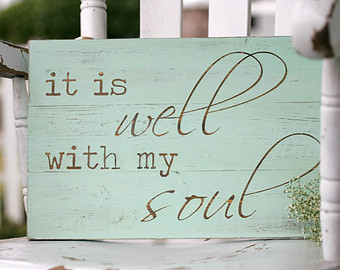 340x270 It Is Well With My Soul Christian Wall Art Inspirational - It Is Well With My Soul Painting