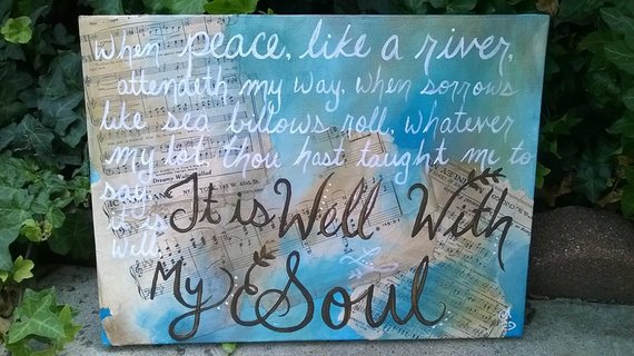 570x320 It Is Well With My Soul Painting Peace Like A River Horatio - It Is Well With My Soul Painting