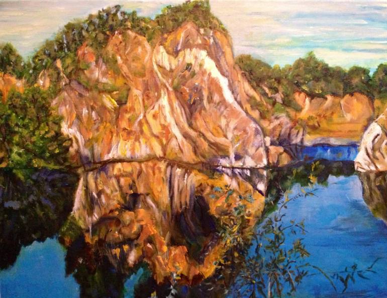 770x593 Saatchi Art It Is Well With My Soul Painting By Belinda Low - It Is Well With My Soul Painting