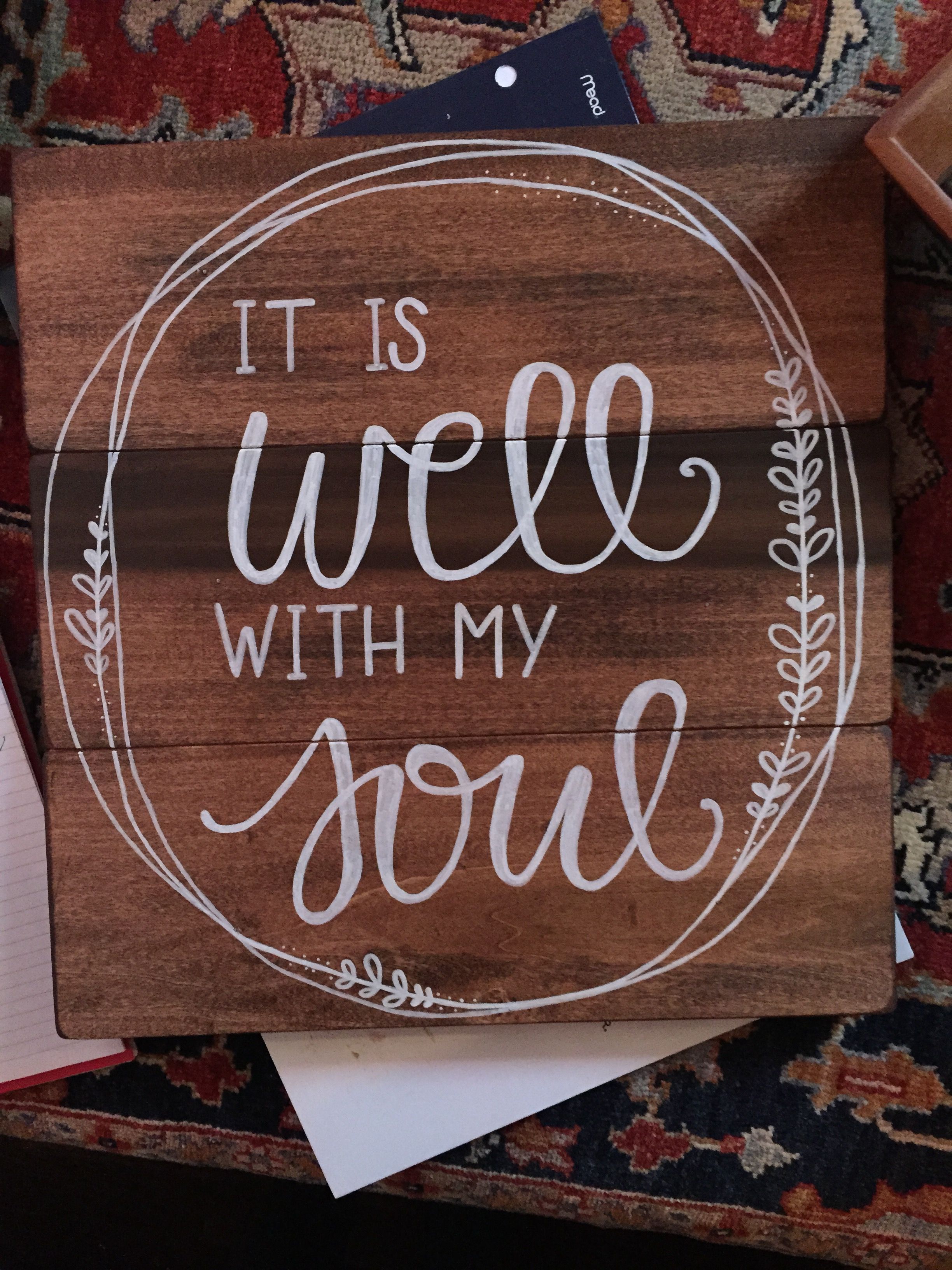 2448x3264 It Is Well With My Soul - It Is Well With My Soul Painting