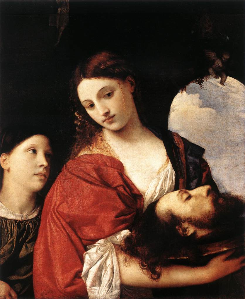 836x1022 Judith With The Head Of Holofernes Painting Titian Oil Paintings - It Judith Painting