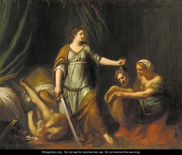640x546 Judith With The Head Of Holofernes - It Judith Painting