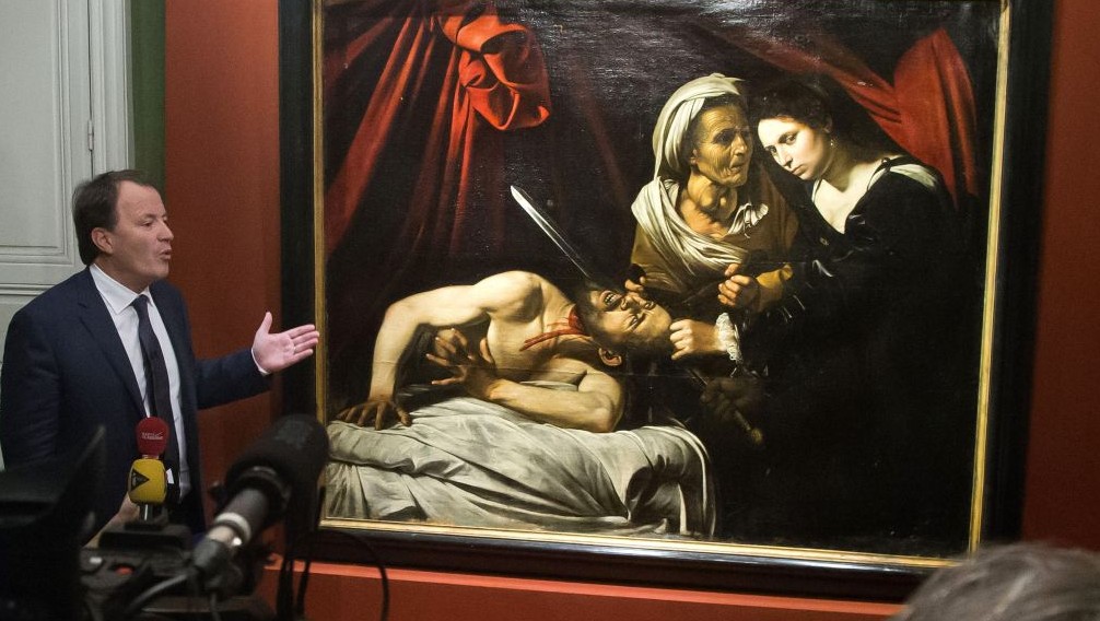 1006x568 Possible Lost Caravaggio Painting Found In France Attic - It Judith Painting
