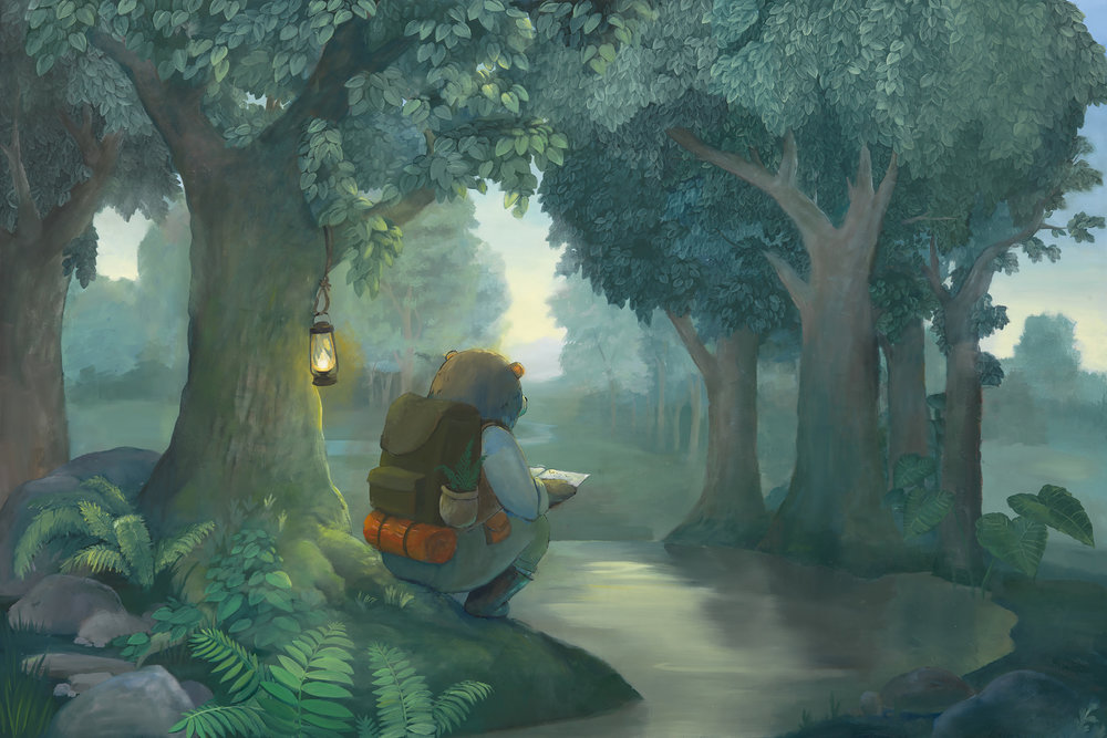 1000x667 Paintings Hannah Grace Clark - It Painting