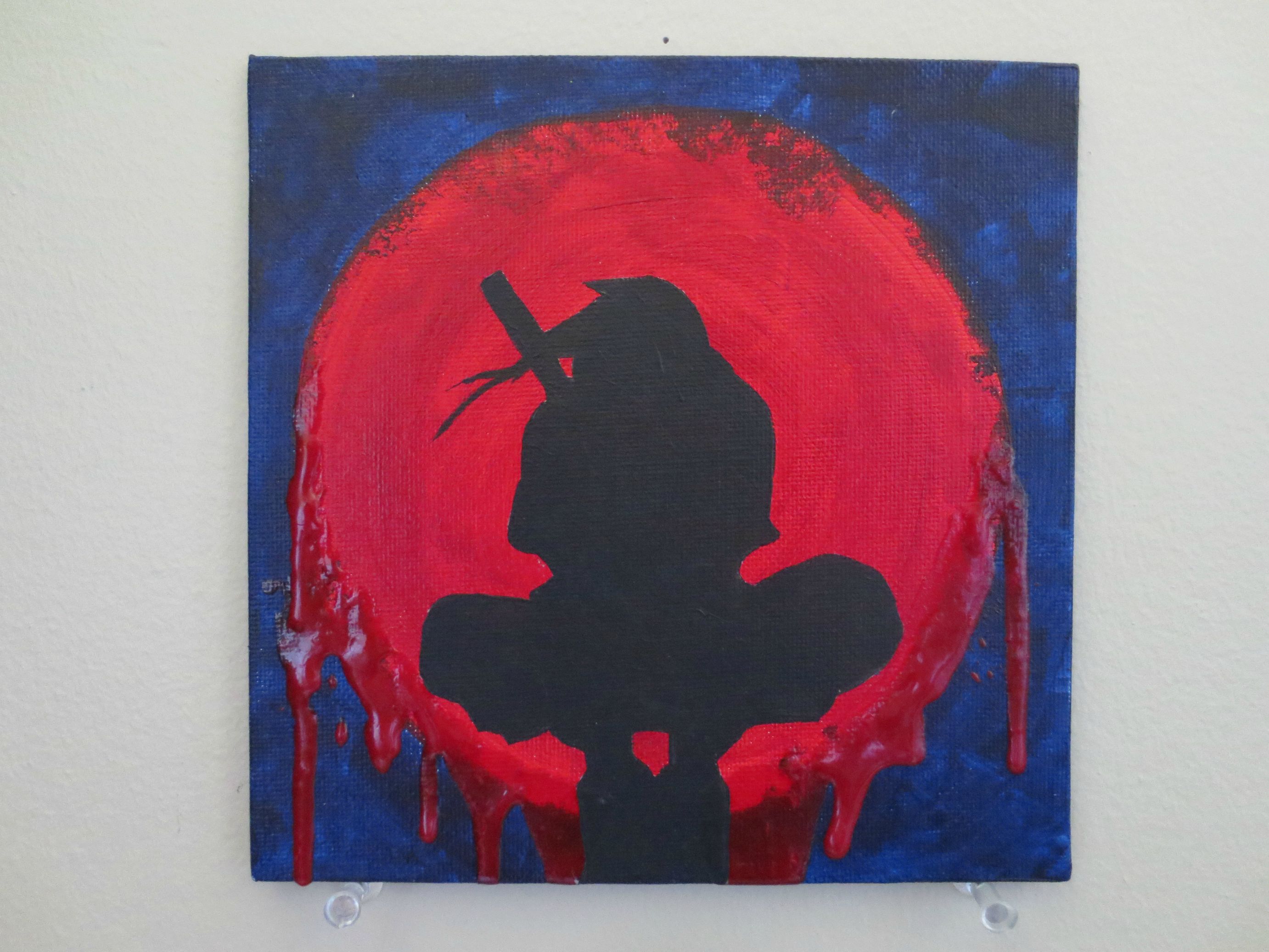 2764x2073 I Painted Itachi. Naruto - Itachi Painting