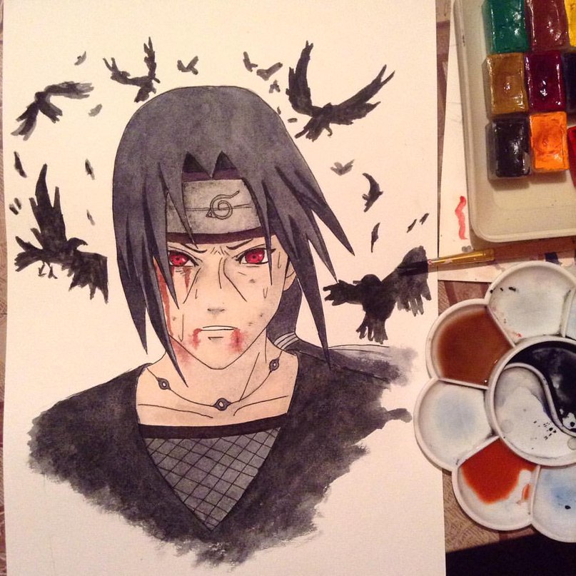 Itachi Painting At Explore Collection Of Itachi