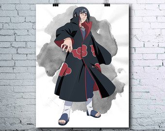 340x270 Itachi Etsy - Itachi Uchiha Painting