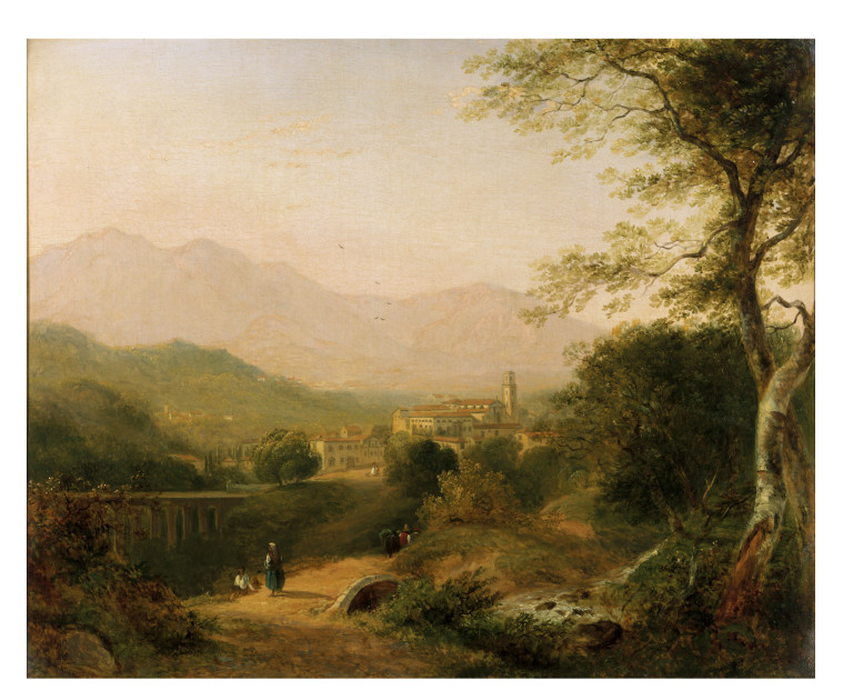 768x630 Italian Landscape Allen, Joseph William Vampa Search The Collections - Italian Landscape Painting