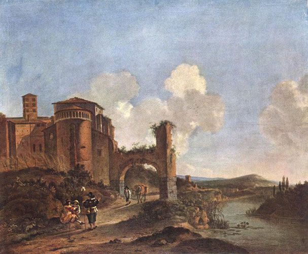607x500 Classical Landscape Painting 5,sinoorigin - Italian Landscape Painting