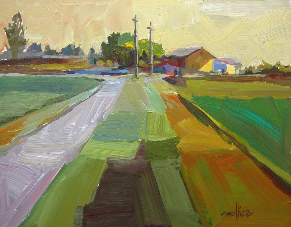 986x768 Expressive Acrylic Painting With Patti Mollica - Italian Landscape Painting