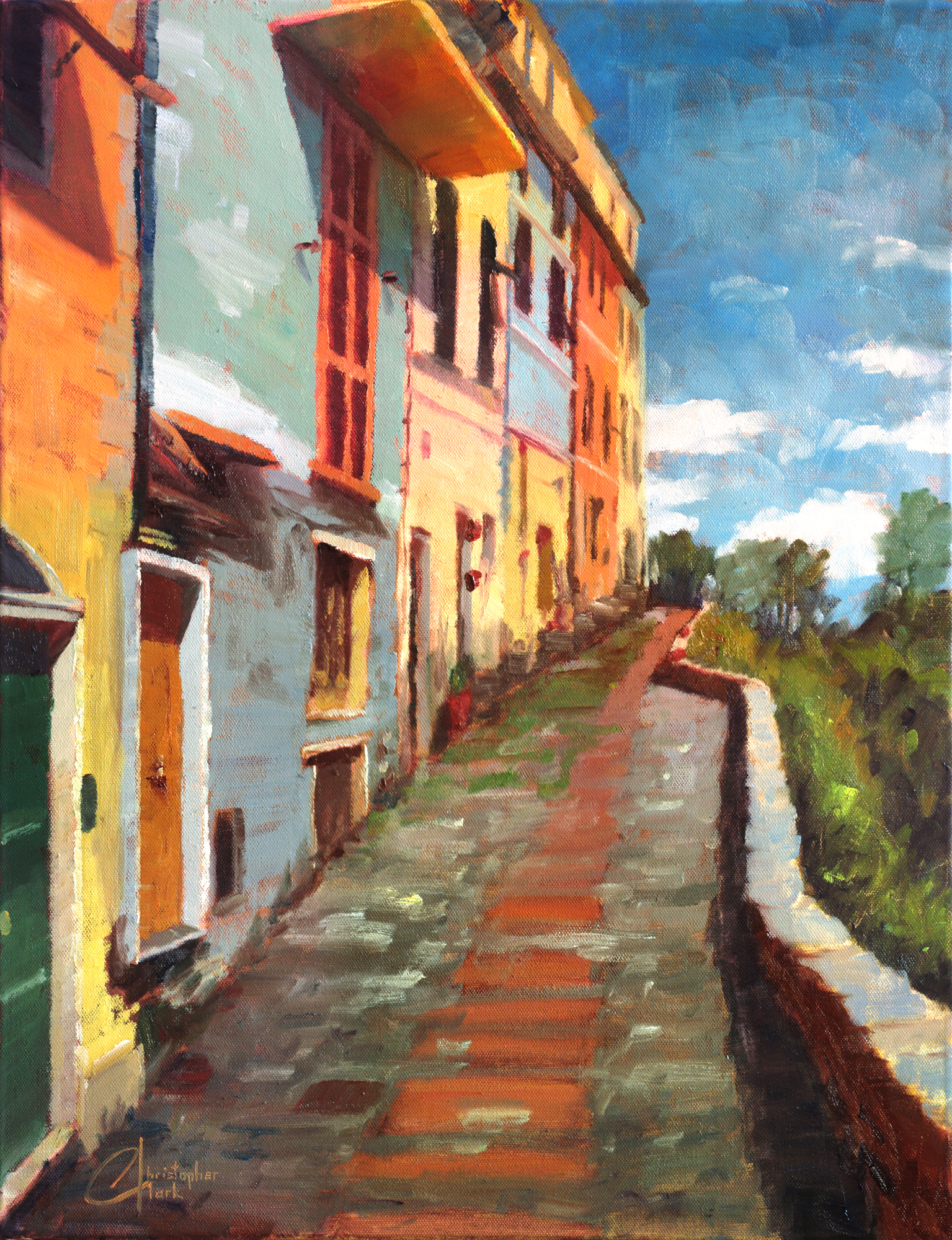 1535x2000 Memories Of Italy - Italian Oil Painting