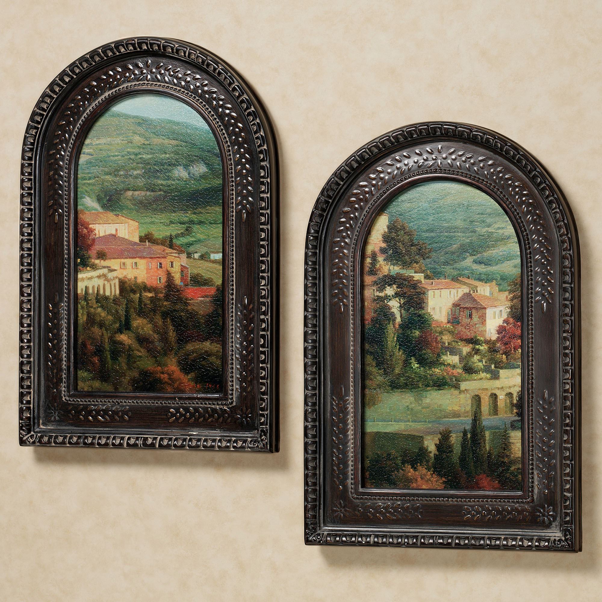 2000x2000 Italian Overlook Framed Wall Art Set - Italian Wall Painting