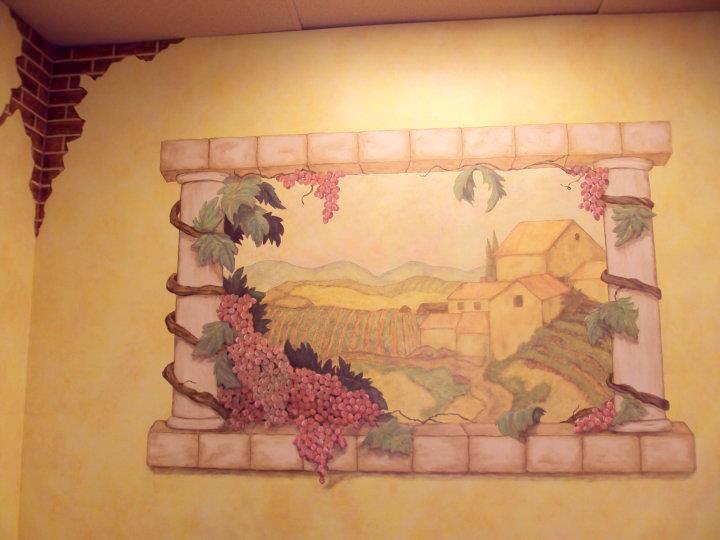 720x540 Wall Paintings And Murals Interior Effects - Italian Wall Painting