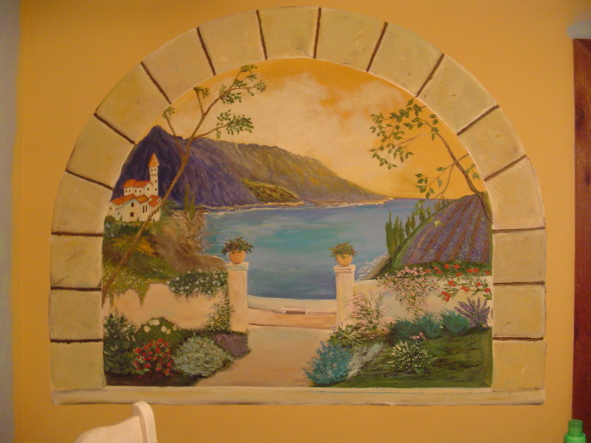 2048x1536 Italian Wall Mural By V Maine Italia! Wall Murals - Italian Wall Painting