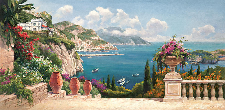900x442 Italy Painting By Yanko Yanev - Italy Painting