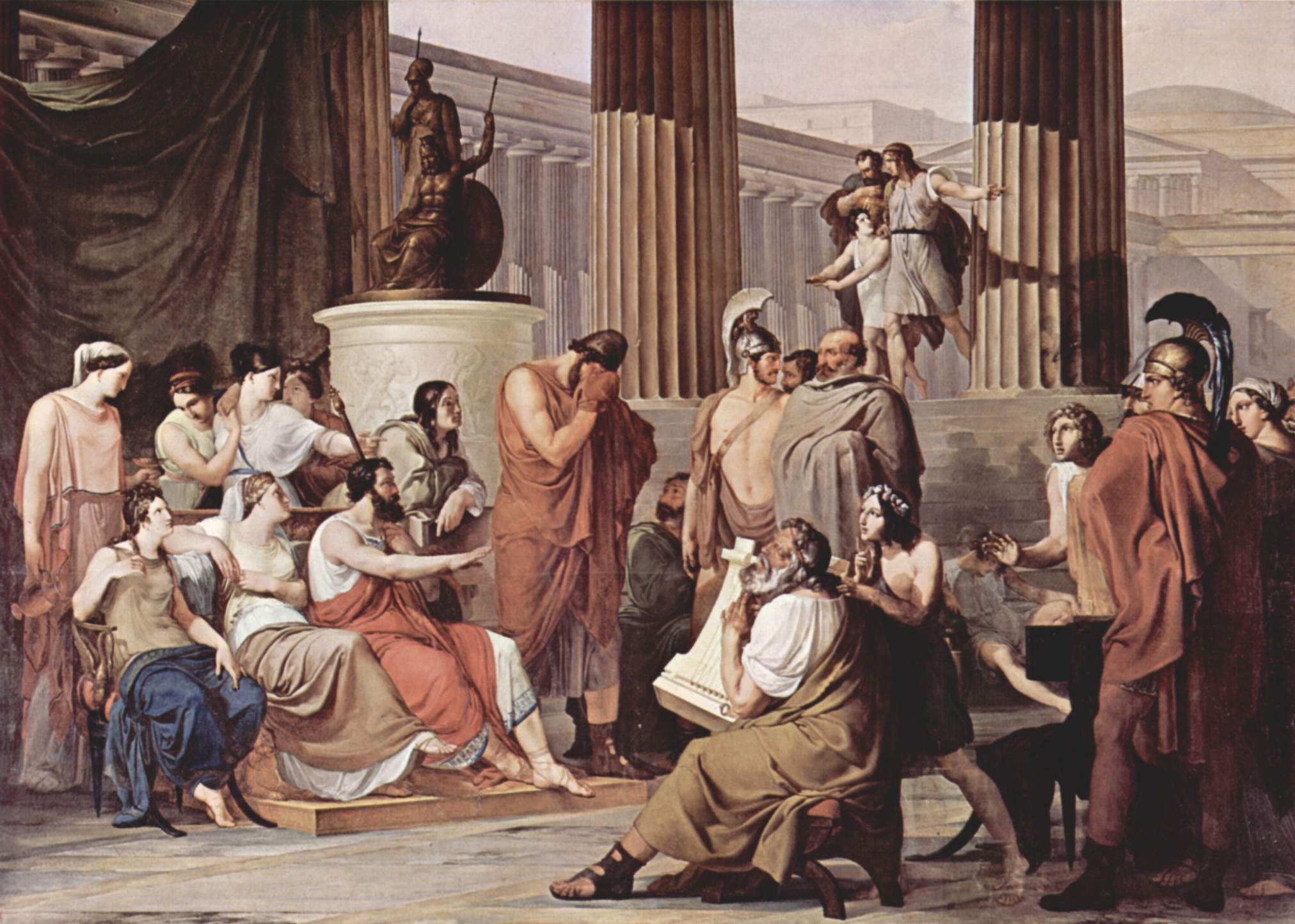 2024x1444 Reference To Greek Myth Proves Unconvincing As Ithaca Rejects Dogs - Ithaca Painting