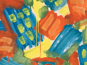 300x225 Robert Richenburg Abstract Expressionist Painter - Ithaca Painting