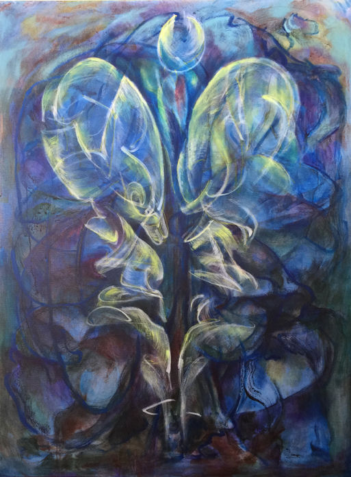 513x696 The Painting That Coincides With The Poem - Ithaca Painting