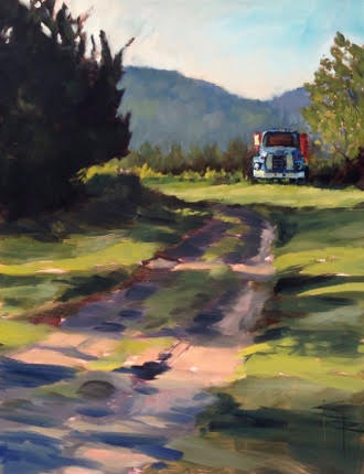 330x430 December 2 The Jewel Box Gallery Night Ithaca - Ithaca Painting