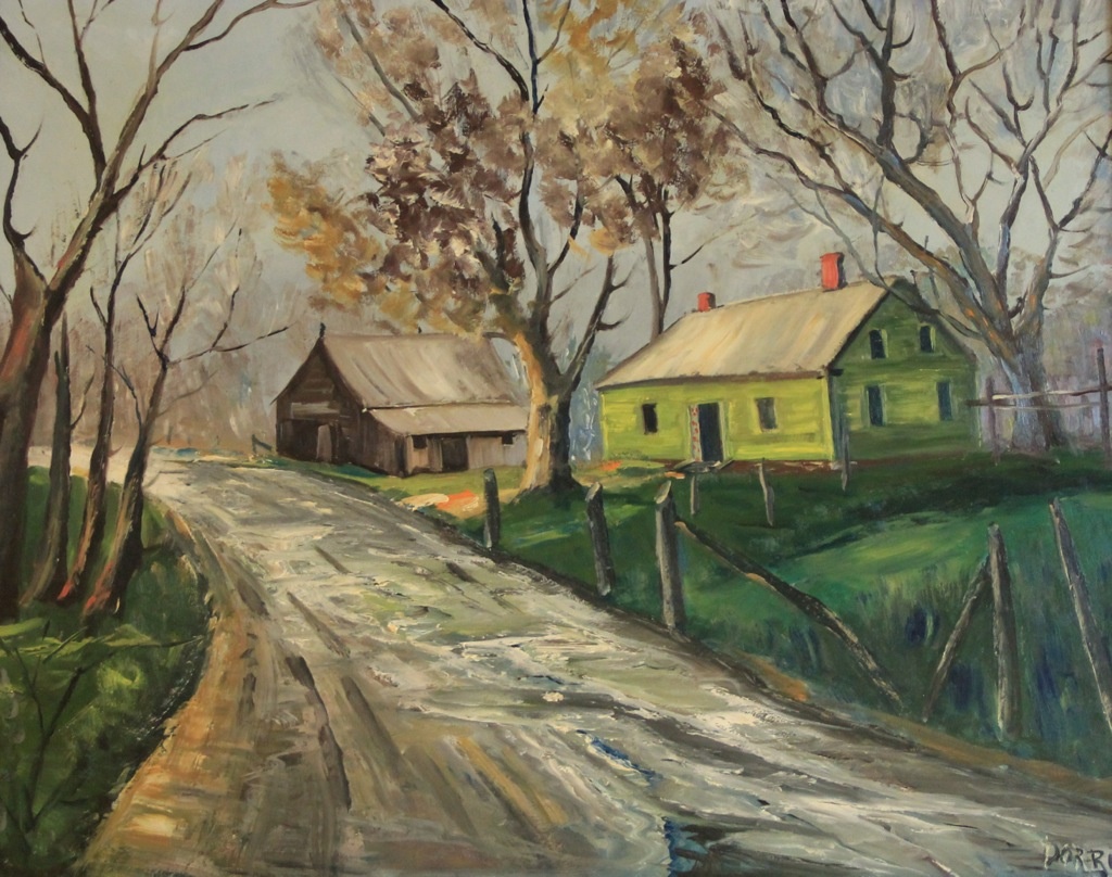 1024x808 Found In Ithaca Home Sweet Home Painting On Board - Ithaca Painting