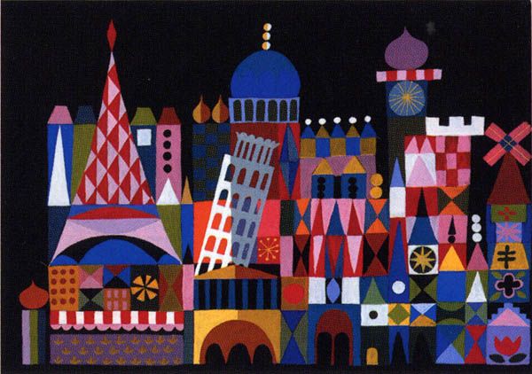 600x422 It's A World Of Laughter, A World Of Tears Mary - Its A Small World Painting