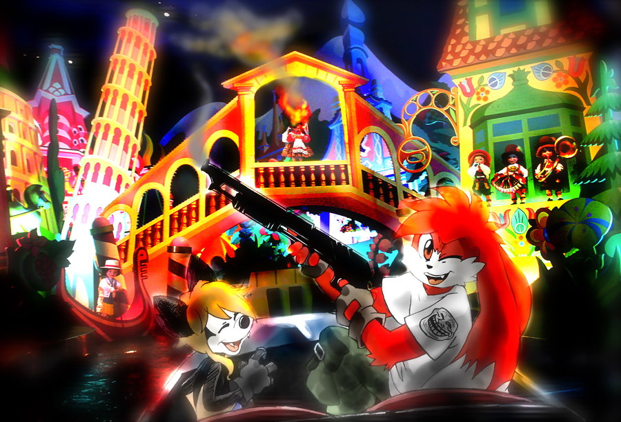 900x612 It's A Small World Afte Pum!! By Twisted Wind - Its A Small World Painting