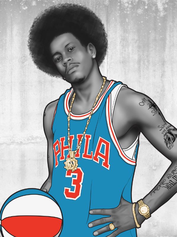 597x797 17 Best Images About Iverson On The Magic, Rpg - Iverson Painting