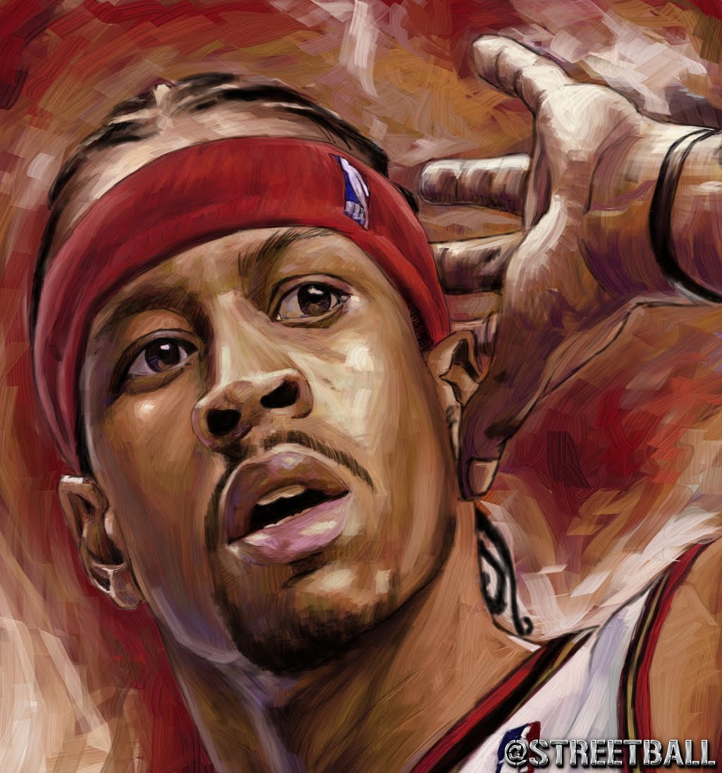 1024x1095 How To Create Allen Iverson In Nba 2k15 - Iverson Painting