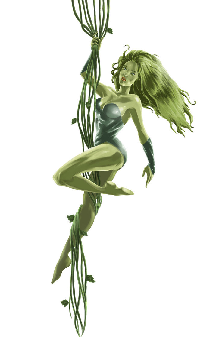 717x1115 Poison Ivy Painting By Alt01414sak - Ivy Painting