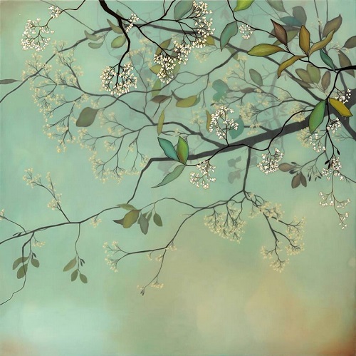 500x499 Painting Plants Ivy Jacobsen - Ivy Painting