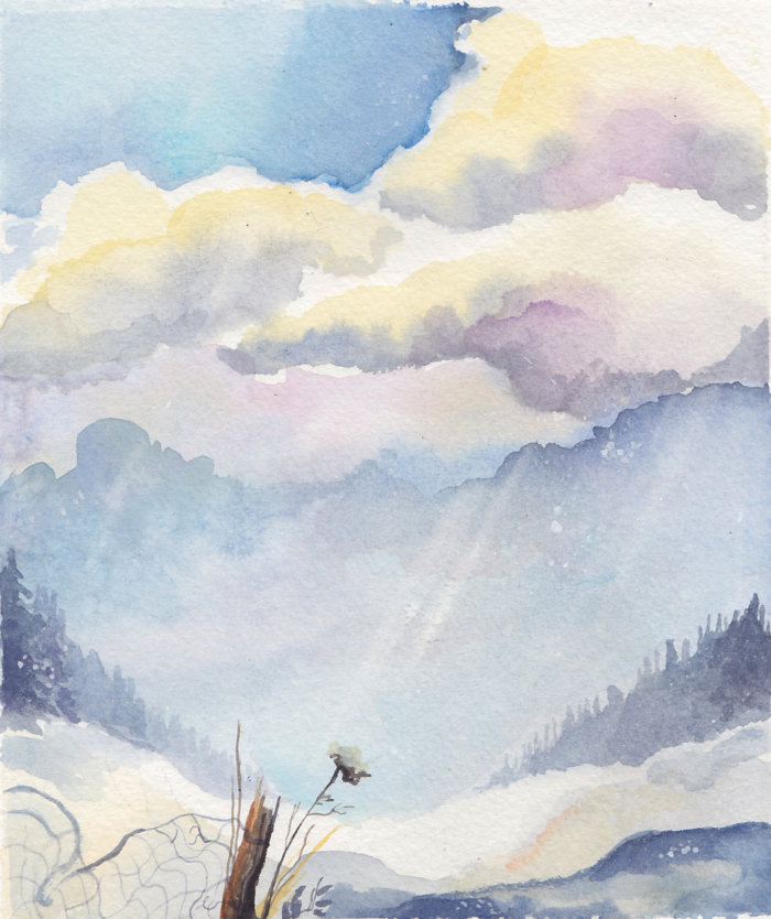 700x834 Watercolour Painting Class With Izzy Jefferson - Izzy Painting